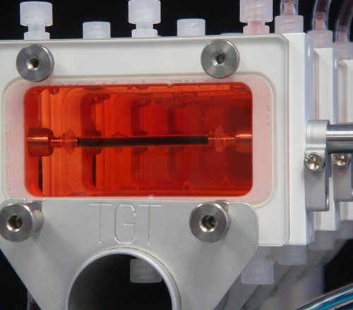 三維血管脈沖刺激培養(yǎng)與測試系統(tǒng)